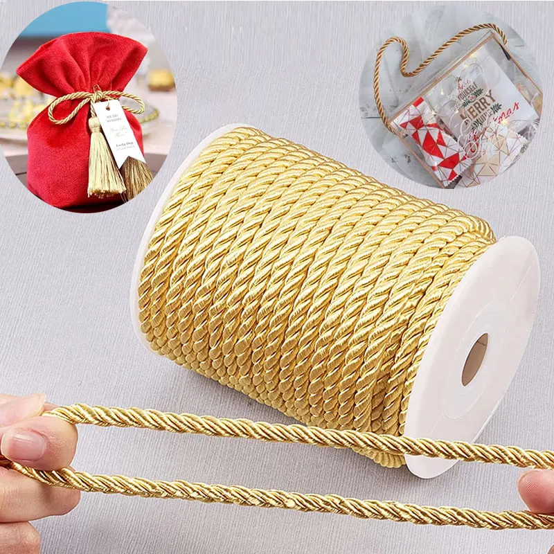 Cord Trim Twisted - 5mm 100 yarda Bükümlü Kordon İp