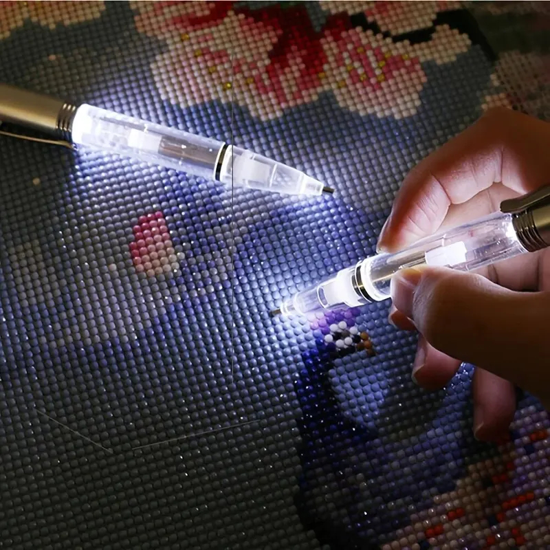 Embroidery Embellishments - LED Işıklı Elmas Boyama Kalemi 1