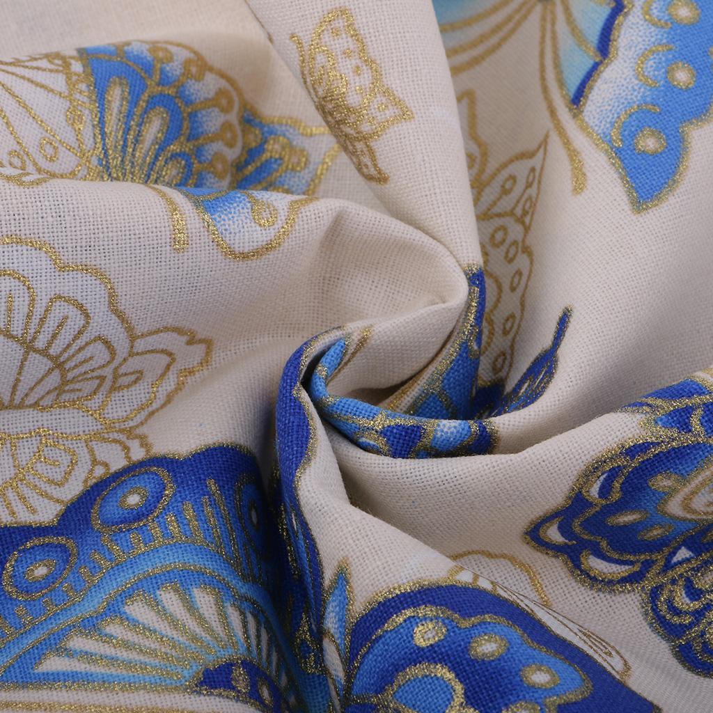 Embellishments For Scrapbooking - Pamuklu Patchwork Kumaş Vintage Baskı Dikiş,