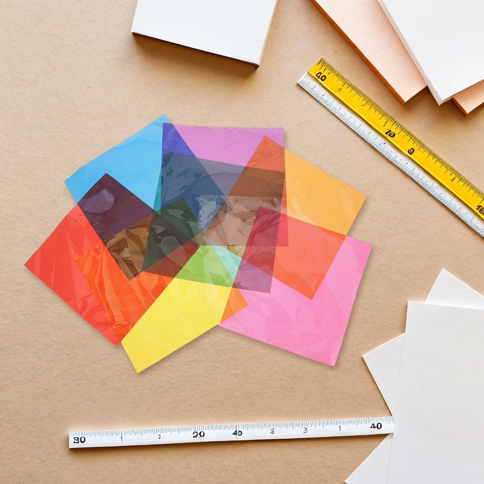 90 Adet Renkli Selofan Kağıt L - Craft Embellishments incelemesi ve fiyatı