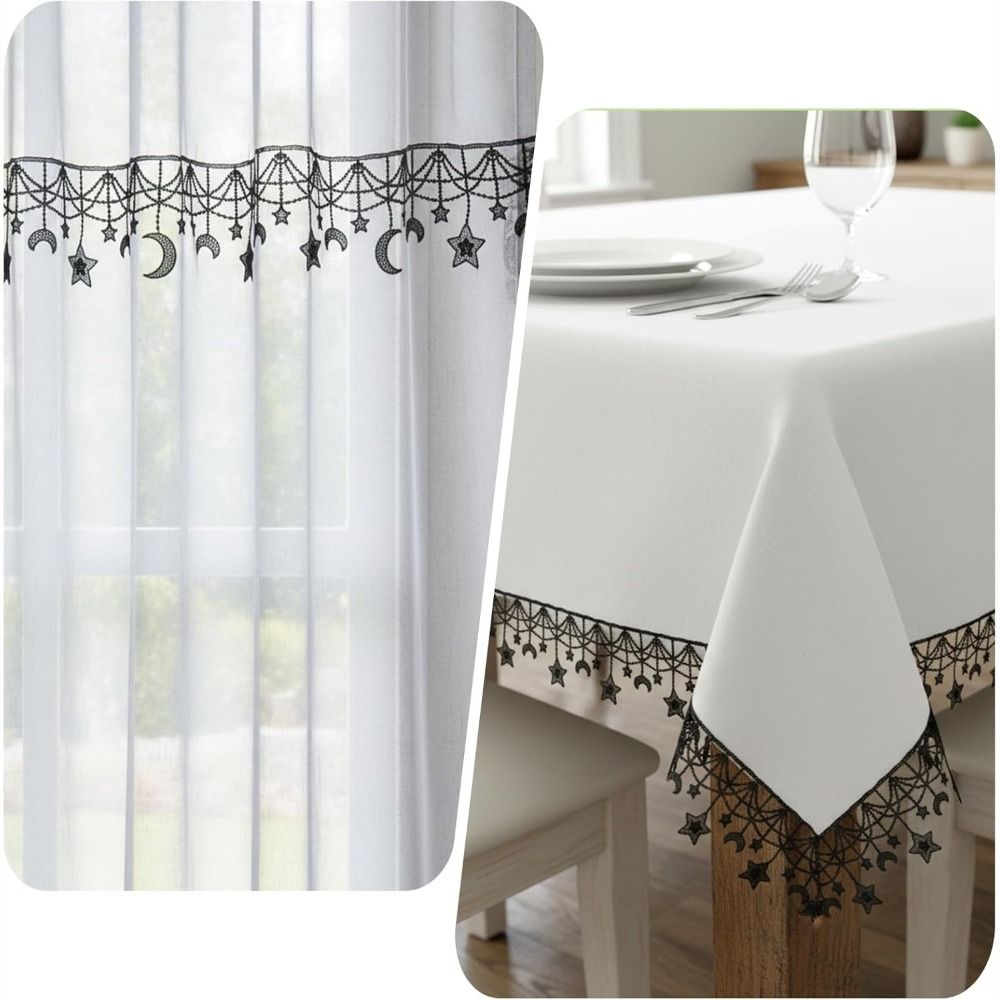 Dikiş Malzemeleri Siyah Beyaz  - Lace Ribbon Trim incelemesi ve fiyatı