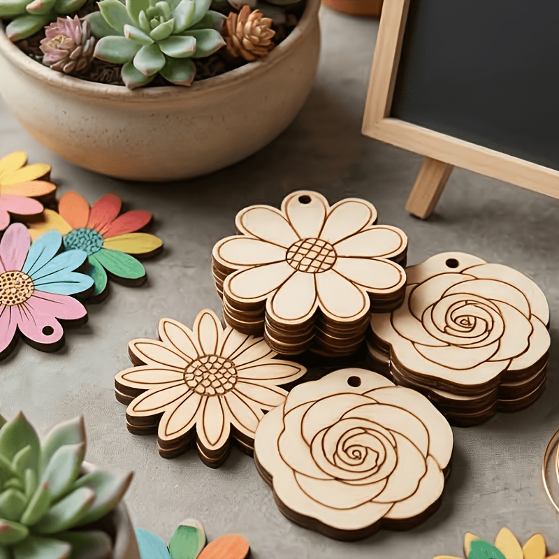 50 adet/takım 35mm Karışık Çiç - Easter Craft Embellishment Set incelemesi ve fiyatı