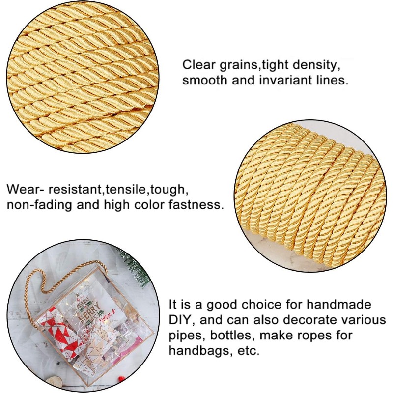 1 rulo 8mm 20 Metre Bükülmüş K - Cord Trim Twisted incelemesi ve fiyatı