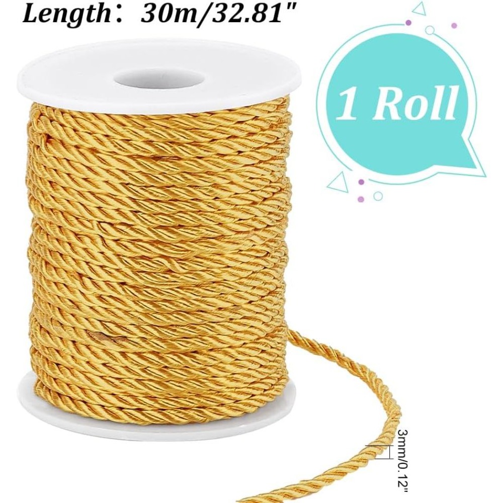1 Rulo 32 Yard Bükümlü Kordon  - Cord Trim Twisted incelemesi ve fiyatı