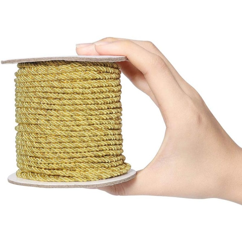 3mm / 35 metre metalik bükülmü - Cord Trim Twisted incelemesi ve fiyatı