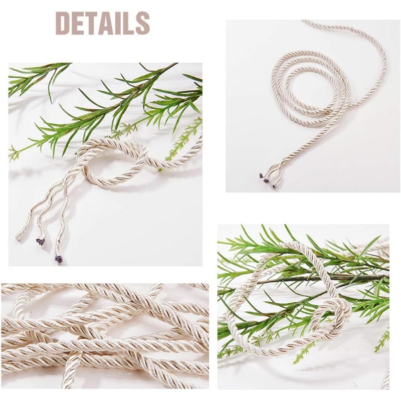 Yaklaşık 50 Feet Zanaat Naylon - Cord Trim Twisted incelemesi ve fiyatı